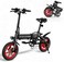 WINDHORSE Premium Quality Adult Folding Electric Bike with 350W Brushless Motor, 36V 8AH Battery, Carbon Alloy Frame, 14-Inch Tires, Dual Disk Brake, 35KM Range in Single Charge