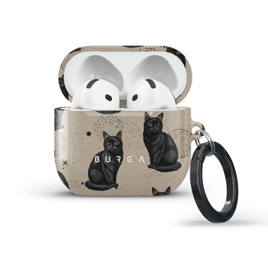 Burga AirPods 4 Salem Protective Elegant Case For Apple AirPods, Cover Charging LED Visible, Scratch-Resistant, Shockproof Case