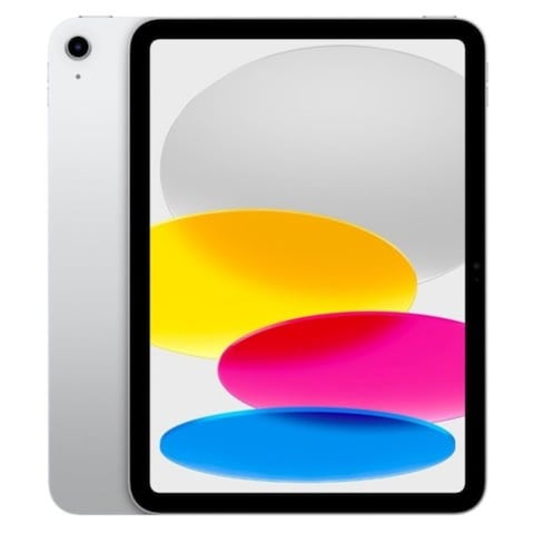 Apple iPad 10th Generation Tablet, 64GB, Silver, 10.9-Inch, 12 MP Camera, Multi‑Touch Window Display, Wi-Fi (UAE Version)