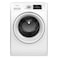 Whirlpool Front Load Washer FFD 10449 CV GCC, 10 kg, 6TH Sense Technology, 1400 rpm, Stainless Steel, White