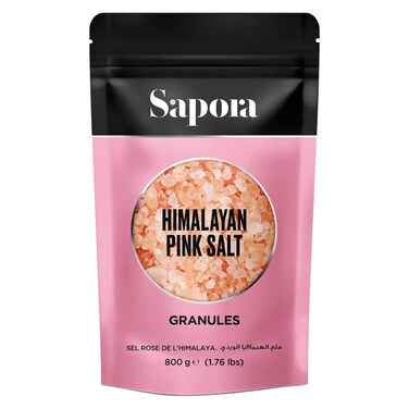 Sapora Himalayan Pink Salt Granules, 800g