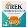 Trek Protein Flapjacks Cocoa Oat Bars 9g Pack of 3