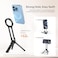 ULANZI MA30 Magnetic Phone Tripod Stand for iPhone - Aluminium Maglock Smartphone Mini Tripod Pocket Cell Phone Stand Strong Magnet Quick Mount Compatible with iPhone 16 15 14 13 12 Series (Black)