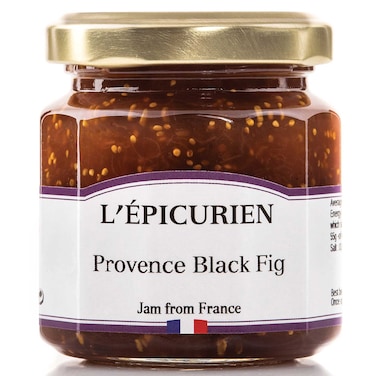 L epicurien Provence Black Fig Jam