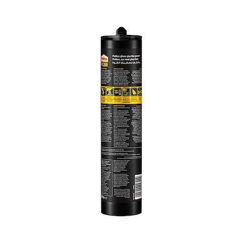 Pattex PL200 Polymer-Based Construction Adhesive Clear 380g