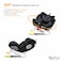 Nurtur YC06-NR11 Rotating ISOFIX Car Seat Black Grey, 0&ndash;36kg Multi-Stage Child Safety Seat