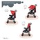 Nurtur Luca Bear Baby Stroller B803-A-NR2 Red