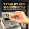 Finish Powerball Ultimate All in One Dishwasher Detergent, Lemon Sparkle Scent, 48 Tablets