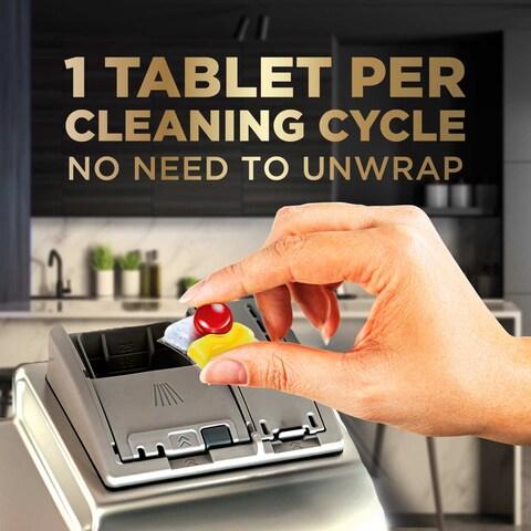 Finish Powerball Ultimate All in One Dishwasher Detergent, Lemon Sparkle Scent, 48 Tablets