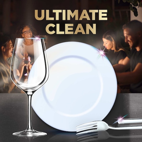 Finish Powerball Ultimate All in One Dishwasher Detergent, Lemon Sparkle Scent, 48 Tablets