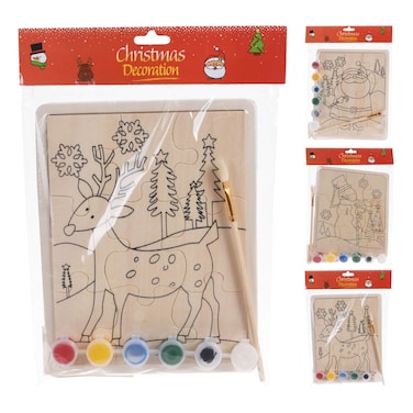 KPM Puzzle Wood Christmas Decoration Set