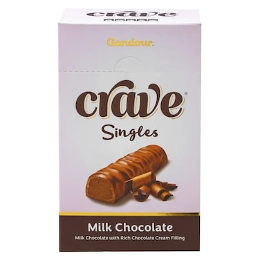 غندور كريف سينغل شوكولاته بالحليب 29 غرام حزمة من 12