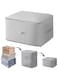 KUKUMAJI Ultra Space Saving Compression Organizer,Compression Storage Bag,Portable Heavy Duty Moving Bags, Compression Packing Bags for Travel,Cubes Space Saver Bags with Zipper (grey, X-Large)