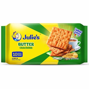 Julie's Butter Crackers, 250g