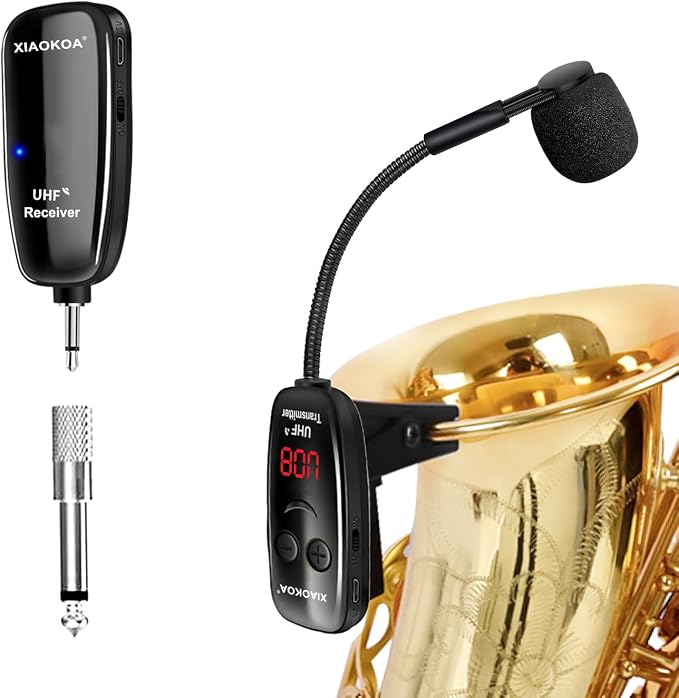 Xiaokoa Xiaokoa Wireless Microphone For Saxophone wireless