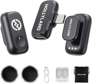 Hollyland LARK A1 Mini Wireless Microphone - Black (International Version)
