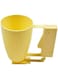 Dubai Gallery Handle Cake Making Helper Cup Pastry Batter Dispenser Meatball Mould Maker Loqumat Al Kadey Device Kitchen T Yellow