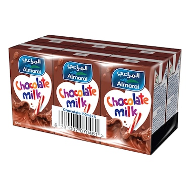 Almarai Nijoom Chocolate Milk, 150ml Pack of 6