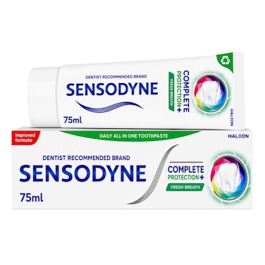 Sensodyne Fresh Breath Complete Protection+ Toothpaste, 75ml