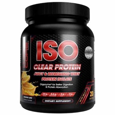 Muscle Core ISO Clear Protein Orange Lime, 500g
