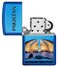 Zippo CI412702 229 Pakistan Design Royal Blue Matte Windproof Lighter