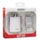 Zippo 49358 200 Zippo Design Brushed Chrome Windproof Lighter &amp; Flask Set