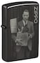 Zippo 48702 24756 Founder's Day Commemorative High Polish Black Windproof Lighter