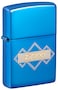 Zippo 48706 20446 Zippo Design High Polish Blue Windproof Lighter