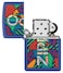 Zippo 48707 229  Pop Art Design Royal Blue Matte Windproof Lighter