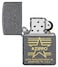 Zippo 48711 211 Zippo Star Design Iron Stone Windproof Lighter