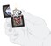 Zippo CI400236 218 Flag Skull Black Matte Windproof Lighter
