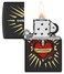 Zippo CI405325 218 Love Hurts Tattoo Black Matte Windproof Lighter