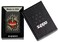 Zippo CI405325 218 Love Hurts Tattoo Black Matte Windproof Lighter