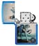 Zippo CI407694 20446 Anne Stokes Collection High Polish Blue Windproof Lighter
