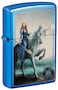 Zippo CI407694 20446 Anne Stokes Collection High Polish Blue Windproof Lighter