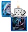 Zippo CI408015 20446 Anne Stokes Collection High Polish Blue Windproof Lighter