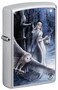 Zippo CI017423 205 Anne Stokes Collection Satin Chrome Windproof Lighter