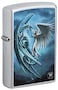 Zippo CI017431 205 Anne Stokes Collection Satin Chrome Windproof Lighter