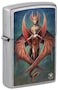 Zippo CI017424 207 Anne Stokes Collection Street Chrome Windproof Lighter