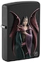 Zippo CI406571 218 Anne Stokes Collection Black Matte Windproof Lighter
