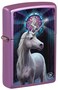 Zippo CI017429 24747 Anne Stokes Collection High Polish Purple Windproof Lighter