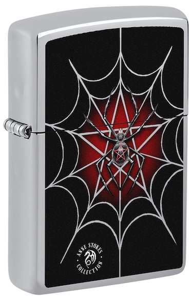 Zippo CI017562 250 Anne Stokes Collection High Polish Chrome Windproof Lighter