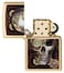 Zippo CI406569 254B Anne Stokes Collection High Polish Brass Windproof Lighter