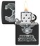 Zippo CI012845 218 Harley Davidson Black Matte Windproof Lighter
