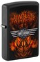 Zippo CI407105 218 Harley Davidson Black Matte Windproof Lighter