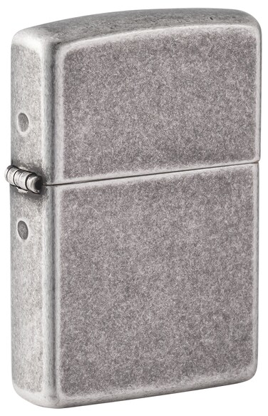 Zippo AE401301 28973 Zippo Flame Design Armor Antique Silver Plate Windproof Lighter