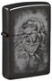 Zippo 48914 24756 Clown Design High Polish Black Windproof Lighter
