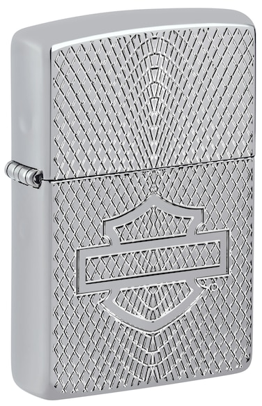 Zippo 46022 167 Davidson Coy 2024 Armor High Polish Chrome Windproof Lighter