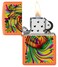 Zippo 48580 231 Sunglass Woman Design Orange Matte Windproof Lighter