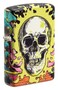 Zippo 48640 49193 Skull Design Glow In The Dark Windproof Lighter